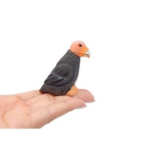 Condor Wood Figurine Statue Decor